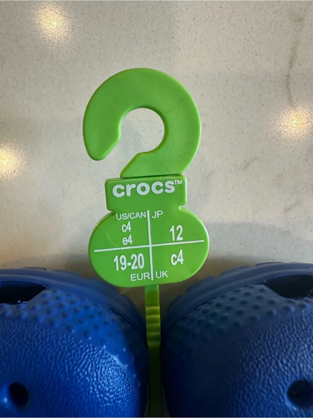 CROCS Kids Classic Clog in Bright Blue
